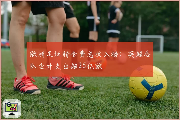 欧洲足坛转会费总收入榜:英超各队合计支出超25亿欧